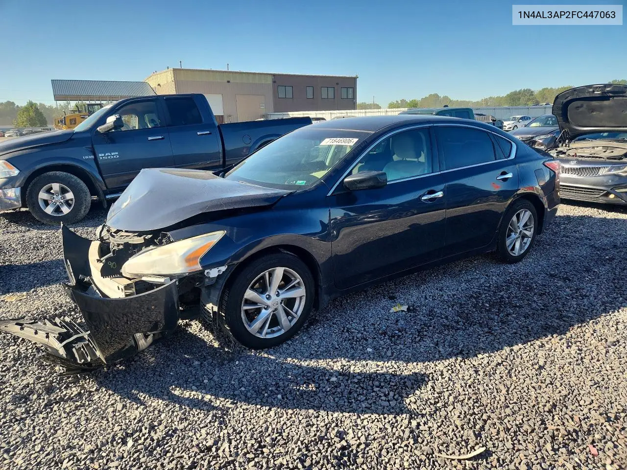 NISSAN ALTIMA 2015, VIN 1N4AL3AP2FC447063