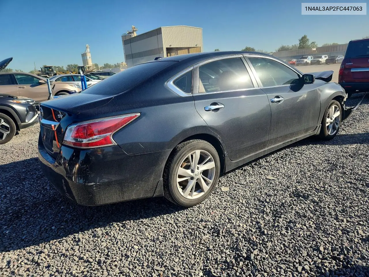 2015 NISSAN ALTIMA VIN 1N4AL3AP2FC447063 — фото 3