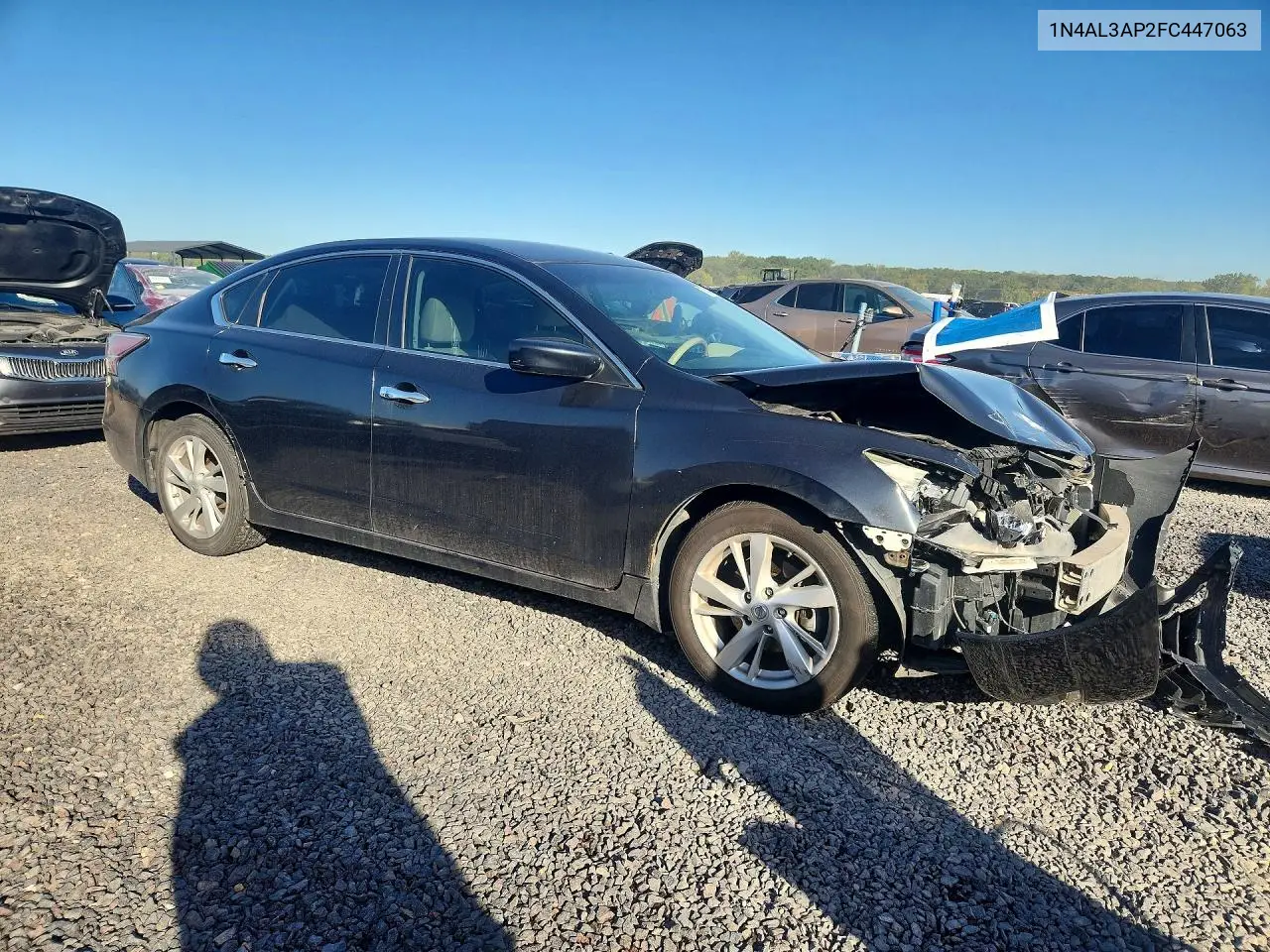 2015 NISSAN ALTIMA VIN 1N4AL3AP2FC447063 — фото 4