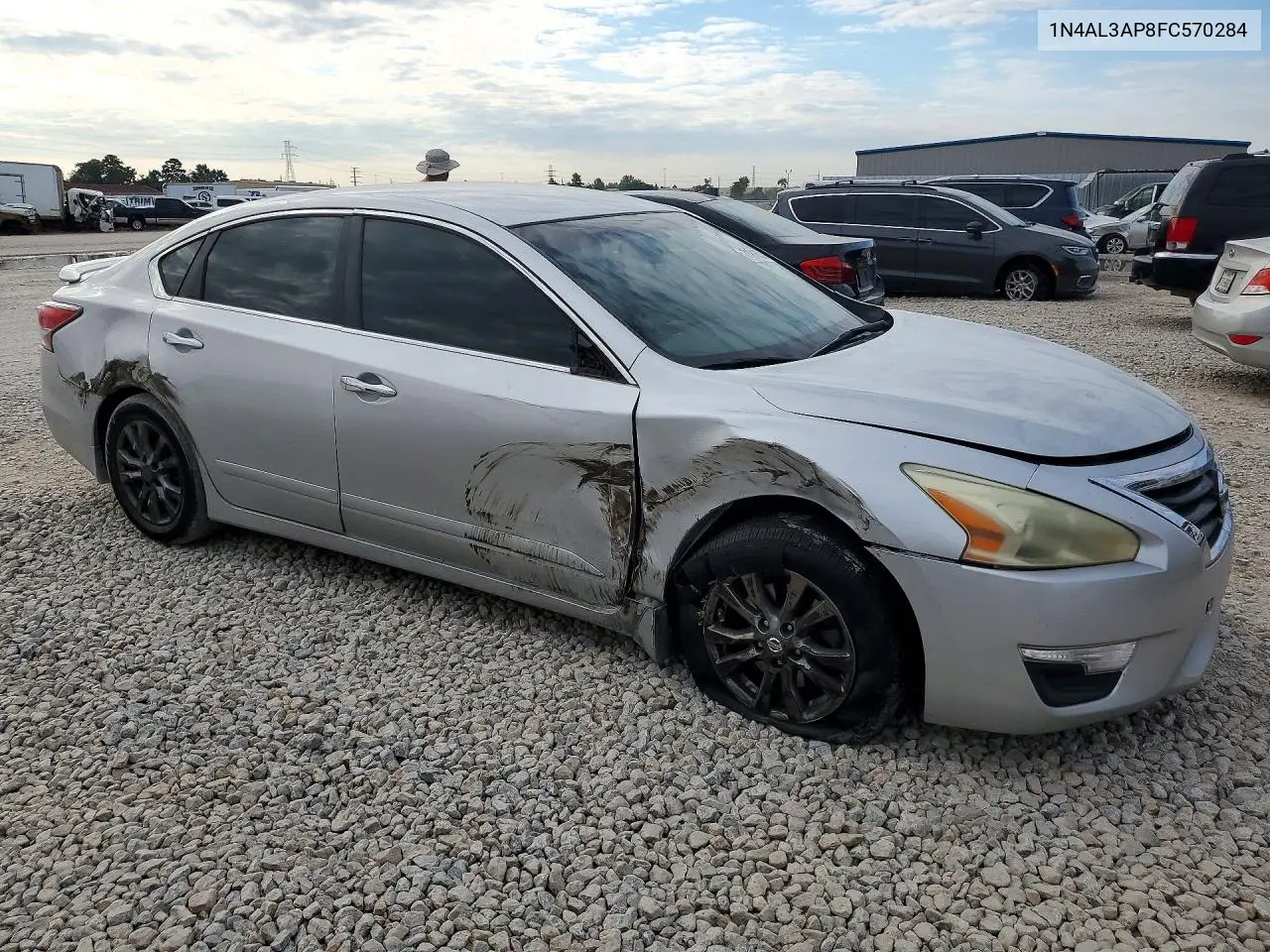 2015 NISSAN ALTIMA VIN 1N4AL3AP8FC570284 — фото 4