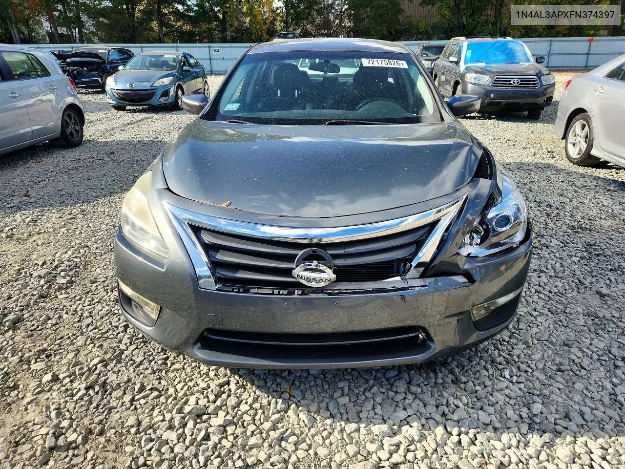 2015 NISSAN ALTIMA VIN 1N4AL3APXFN374397 — фото 5