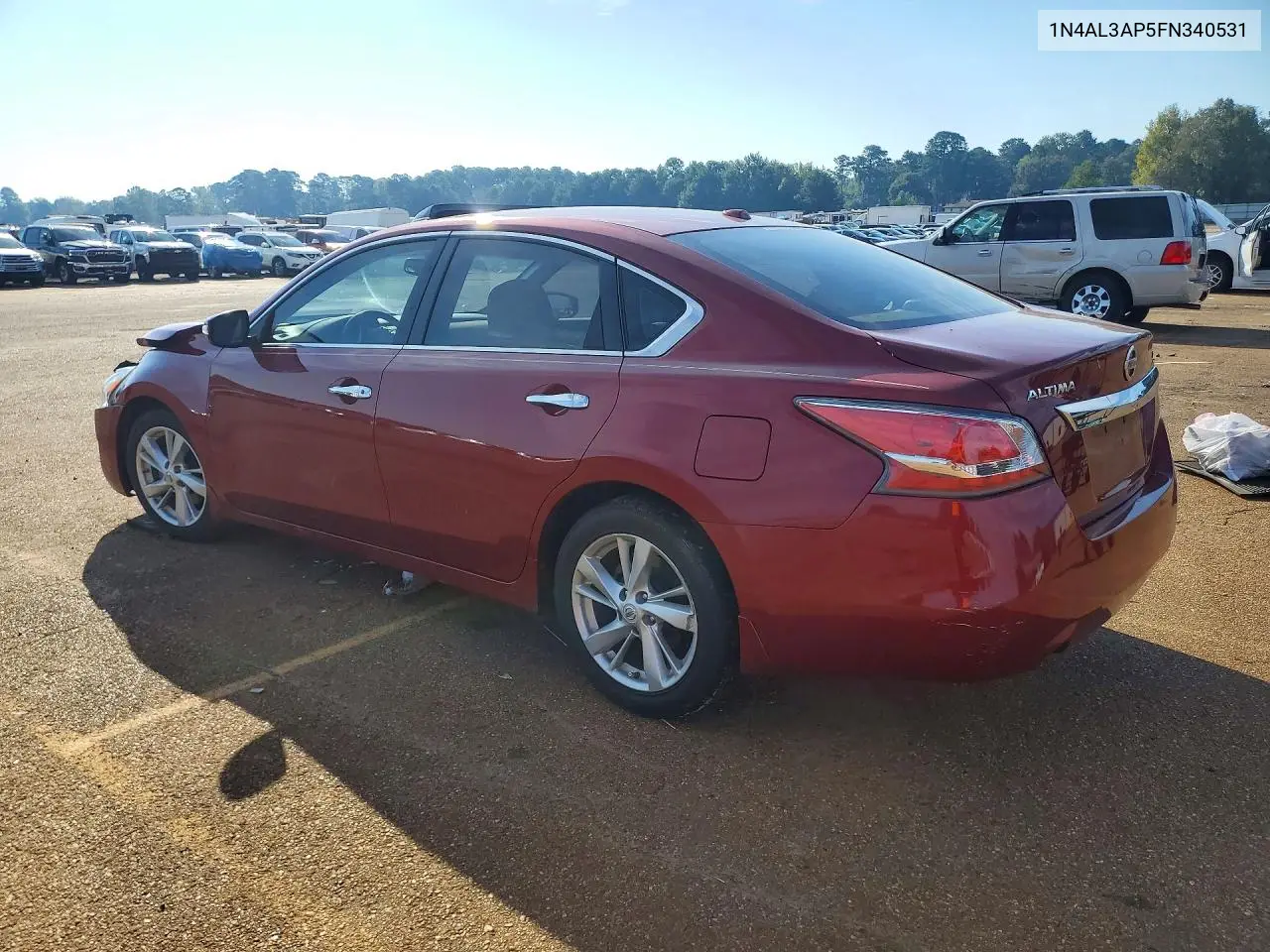 2015 NISSAN ALTIMA VIN 1N4AL3AP5FN340531 — фото 2