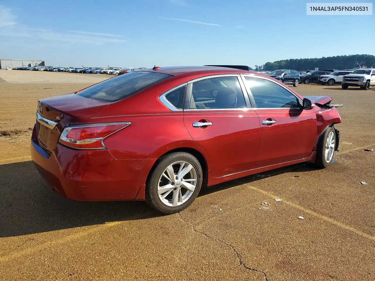 2015 NISSAN ALTIMA VIN 1N4AL3AP5FN340531 — фото 3