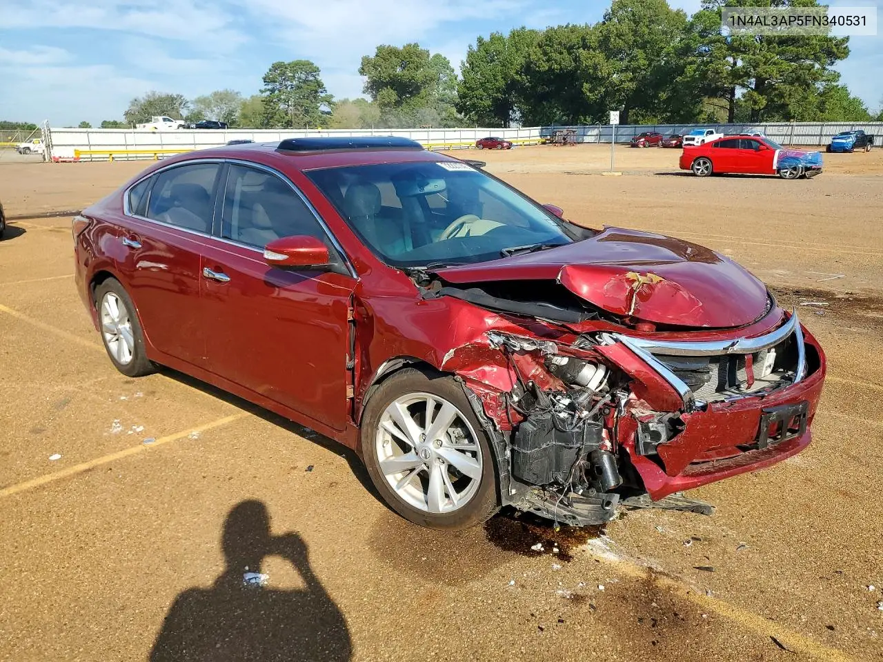 2015 NISSAN ALTIMA VIN 1N4AL3AP5FN340531 — фото 4