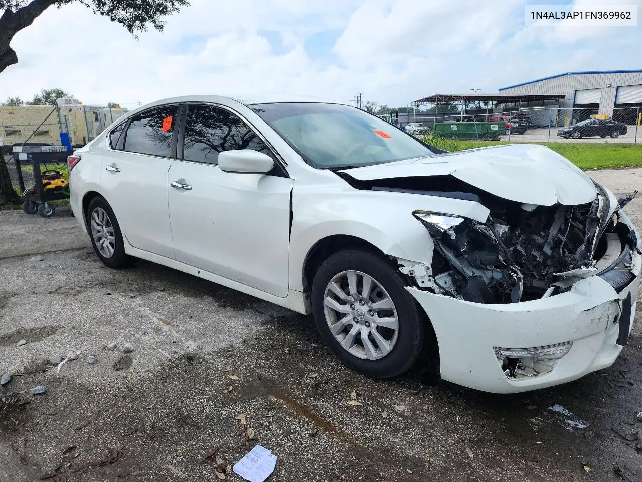 2015 NISSAN ALTIMA VIN 1N4AL3AP1FN369962 — фото 4
