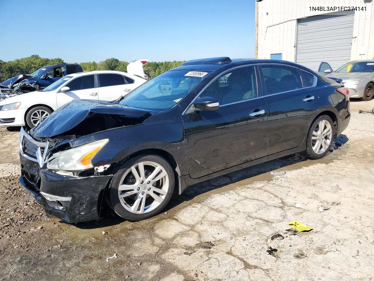 NISSAN ALTIMA 2015, VIN 1N4BL3AP1FC274141