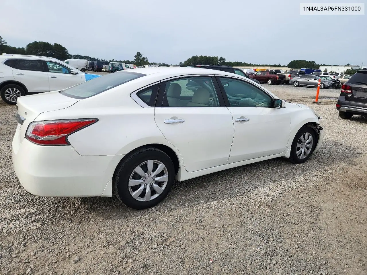 2015 NISSAN ALTIMA VIN 1N4AL3AP6FN331000 — фото 3