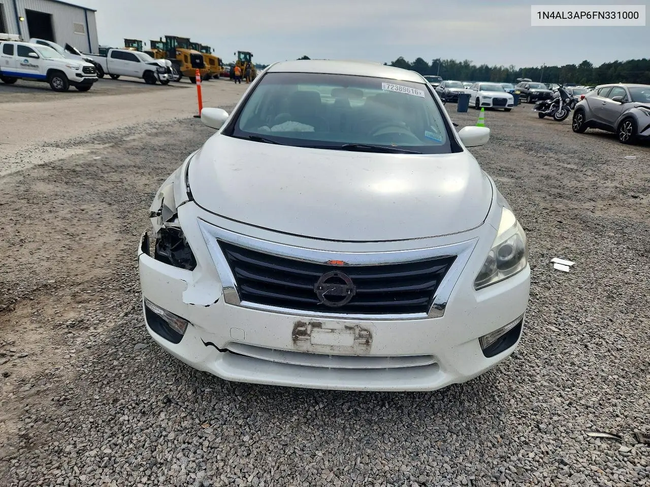 2015 NISSAN ALTIMA VIN 1N4AL3AP6FN331000 — фото 5