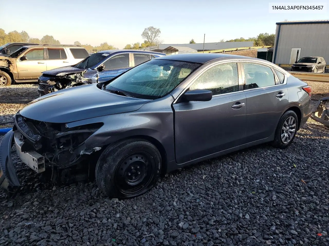 NISSAN ALTIMA 2015, VIN 1N4AL3AP0FN345457
