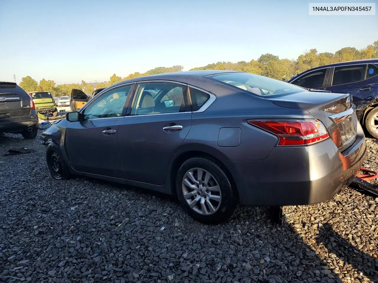 2015 NISSAN ALTIMA VIN 1N4AL3AP0FN345457 — фото 2