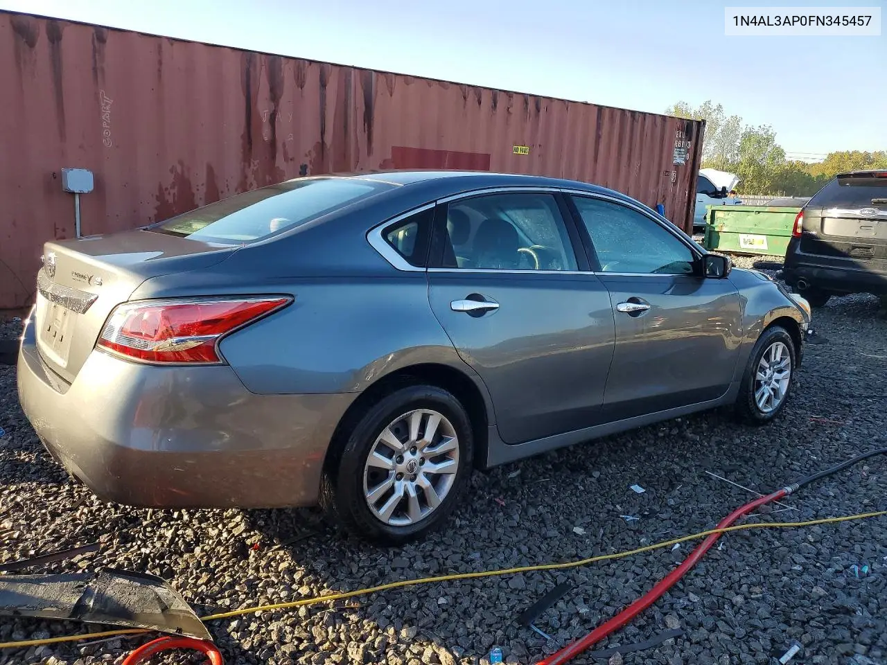 2015 NISSAN ALTIMA VIN 1N4AL3AP0FN345457 — фото 3