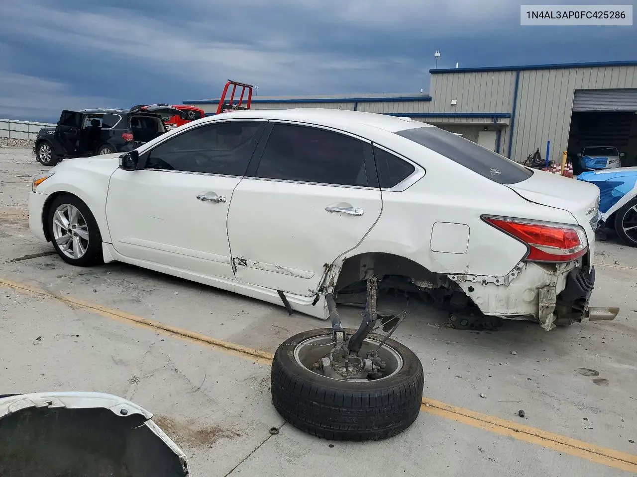 2015 NISSAN ALTIMA VIN 1N4AL3AP0FC425286 — фото 2