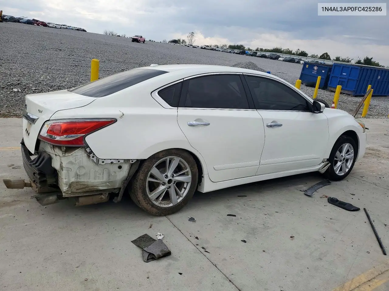 2015 NISSAN ALTIMA VIN 1N4AL3AP0FC425286 — фото 3