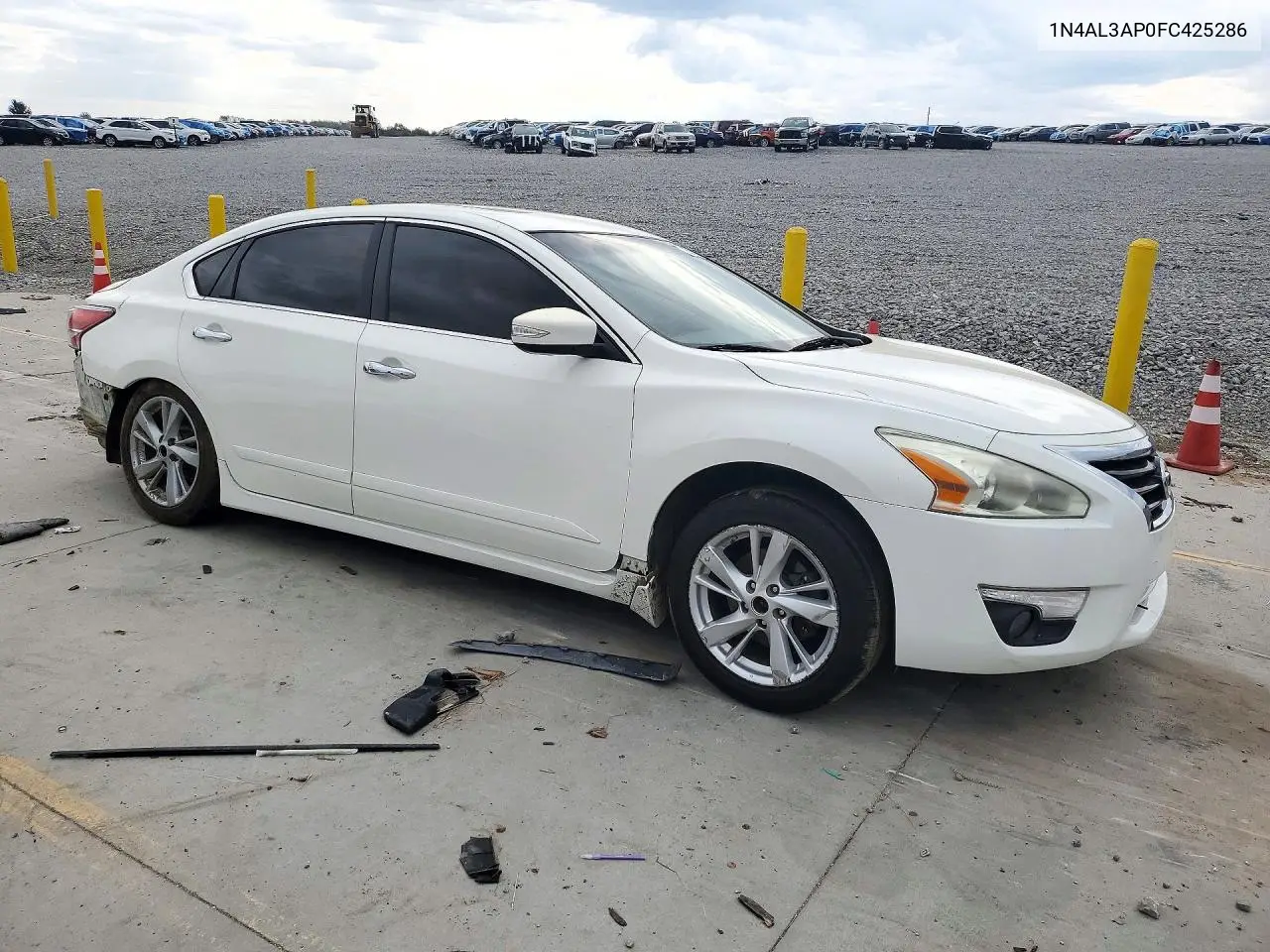 2015 NISSAN ALTIMA VIN 1N4AL3AP0FC425286 — фото 4