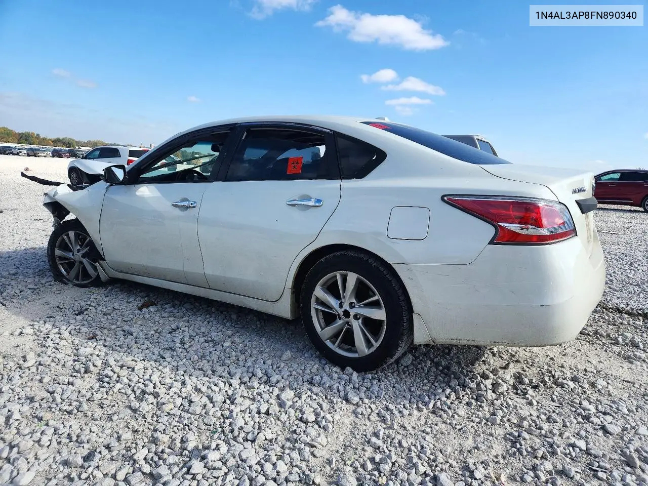 2015 NISSAN ALTIMA VIN 1N4AL3AP8FN890340 — фото 2