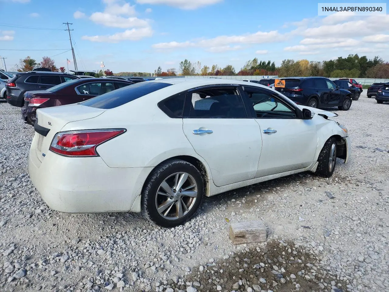 2015 NISSAN ALTIMA VIN 1N4AL3AP8FN890340 — фото 3