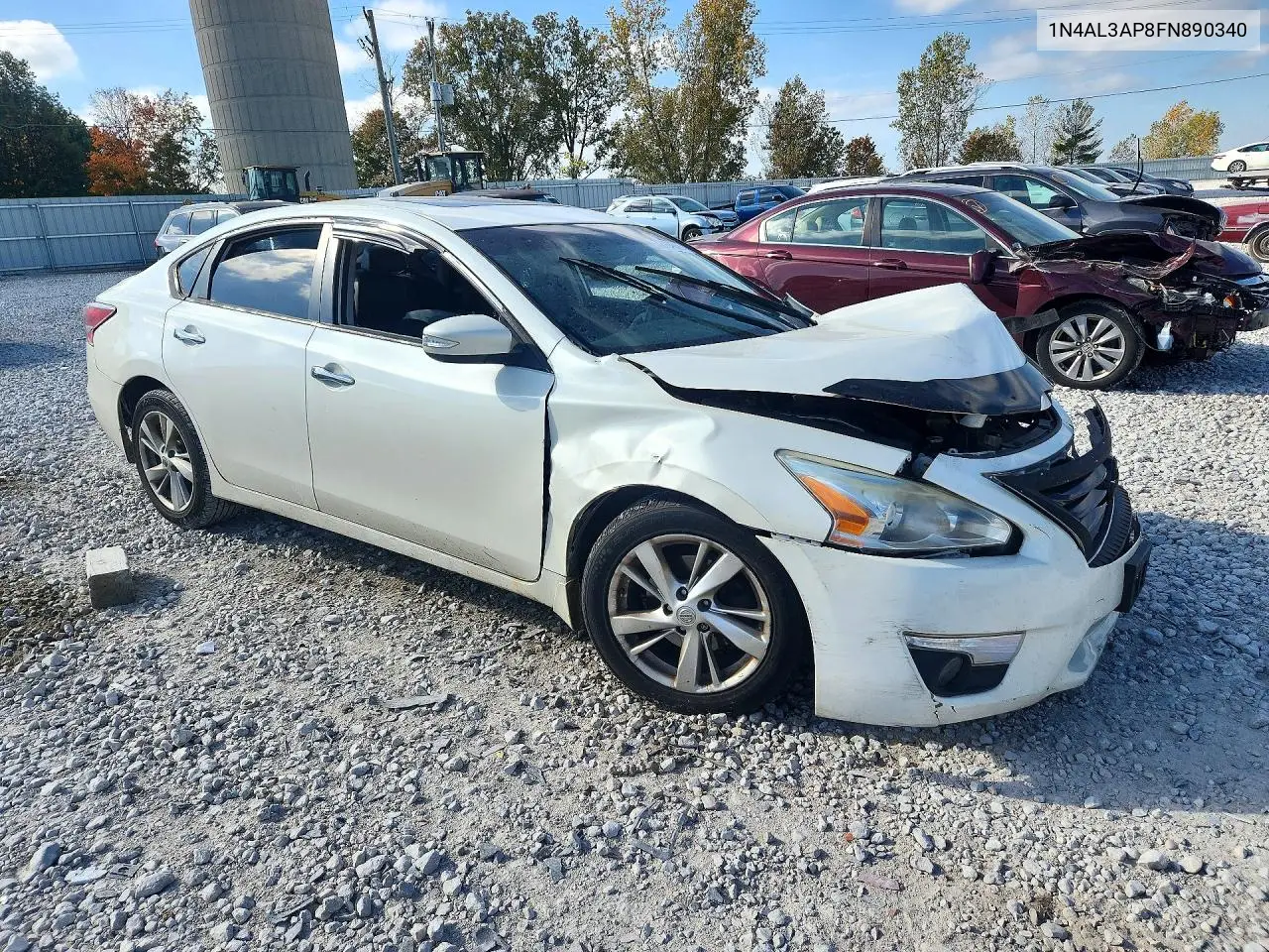 2015 NISSAN ALTIMA VIN 1N4AL3AP8FN890340 — фото 4