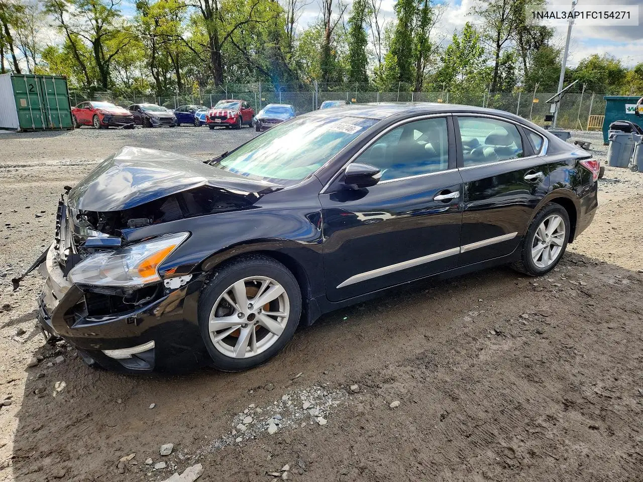 NISSAN ALTIMA 2015, VIN 1N4AL3AP1FC154271