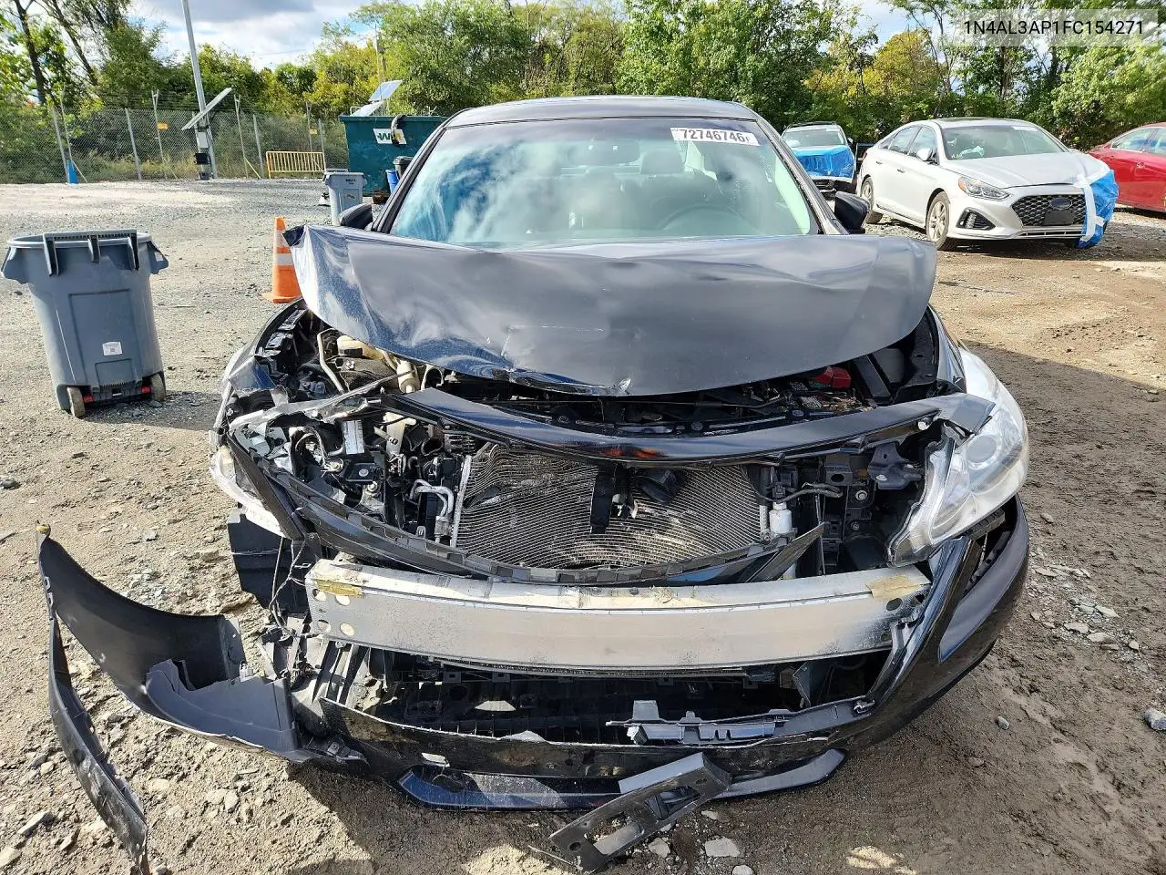 2015 NISSAN ALTIMA VIN 1N4AL3AP1FC154271 — фото 5