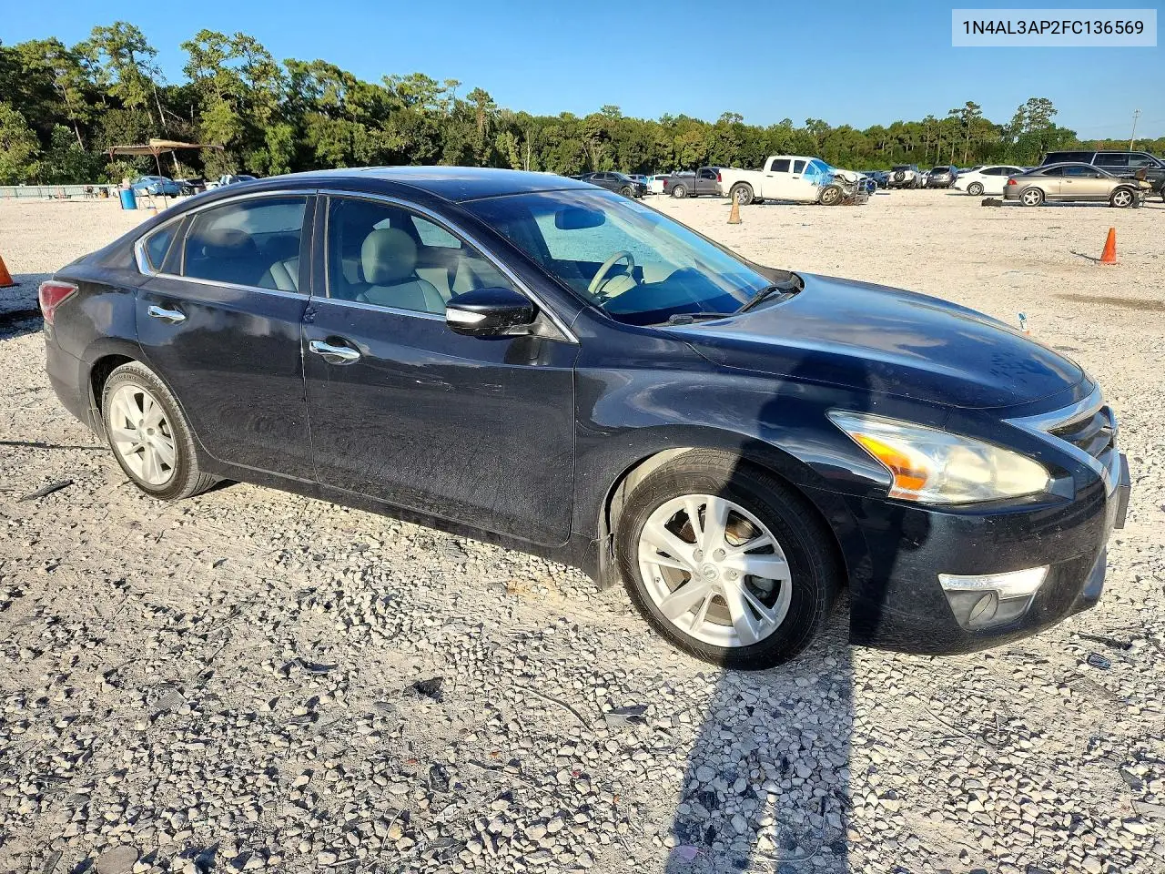 2015 NISSAN ALTIMA VIN 1N4AL3AP2FC136569 — фото 4