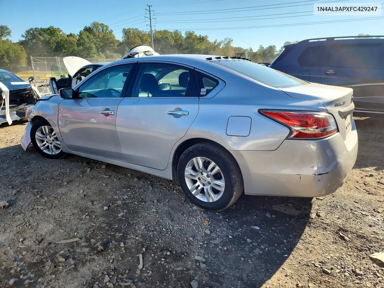 2015 NISSAN ALTIMA VIN 1N4AL3APXFC429247 — фото 2