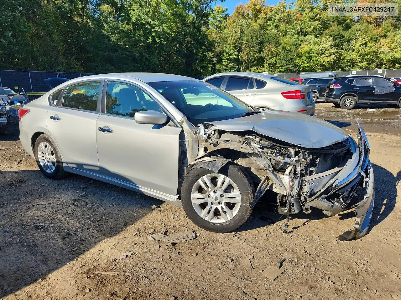 2015 NISSAN ALTIMA VIN 1N4AL3APXFC429247 — фото 4