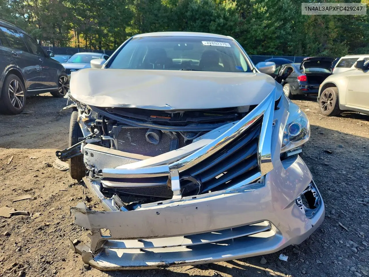 2015 NISSAN ALTIMA VIN 1N4AL3APXFC429247 — фото 5