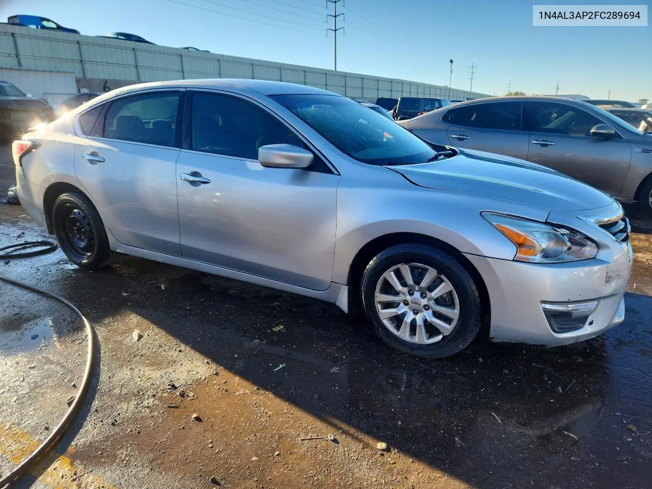 2015 NISSAN ALTIMA VIN 1N4AL3AP2FC289694 — фото 4