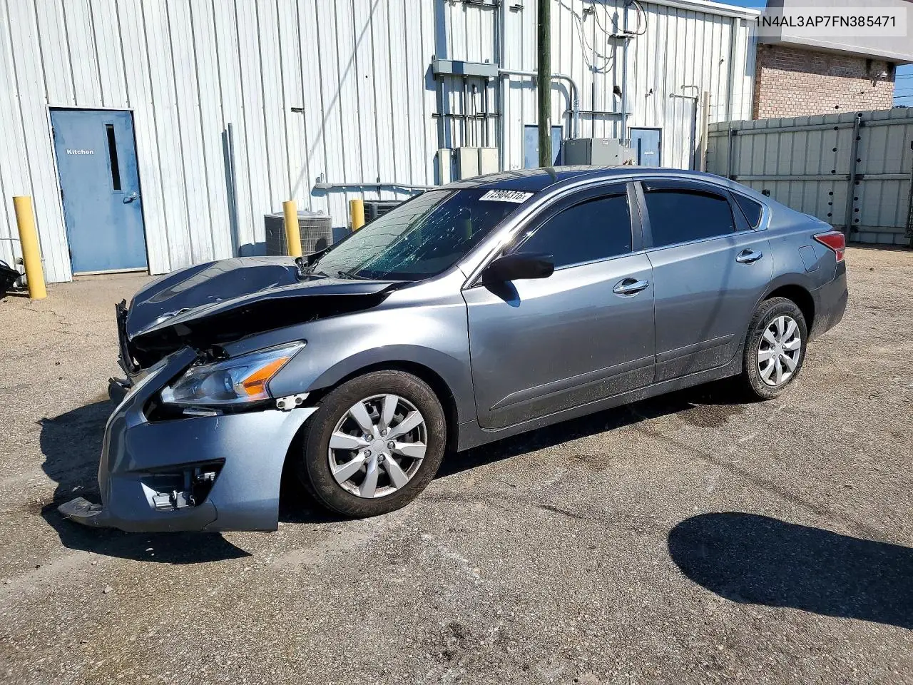 NISSAN ALTIMA 2015, VIN 1N4AL3AP7FN385471