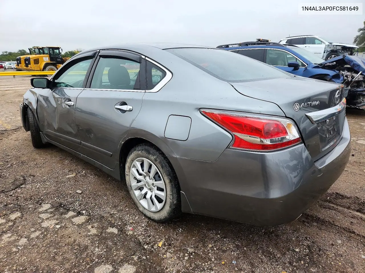 2015 NISSAN ALTIMA VIN 1N4AL3AP0FC581649 — фото 2