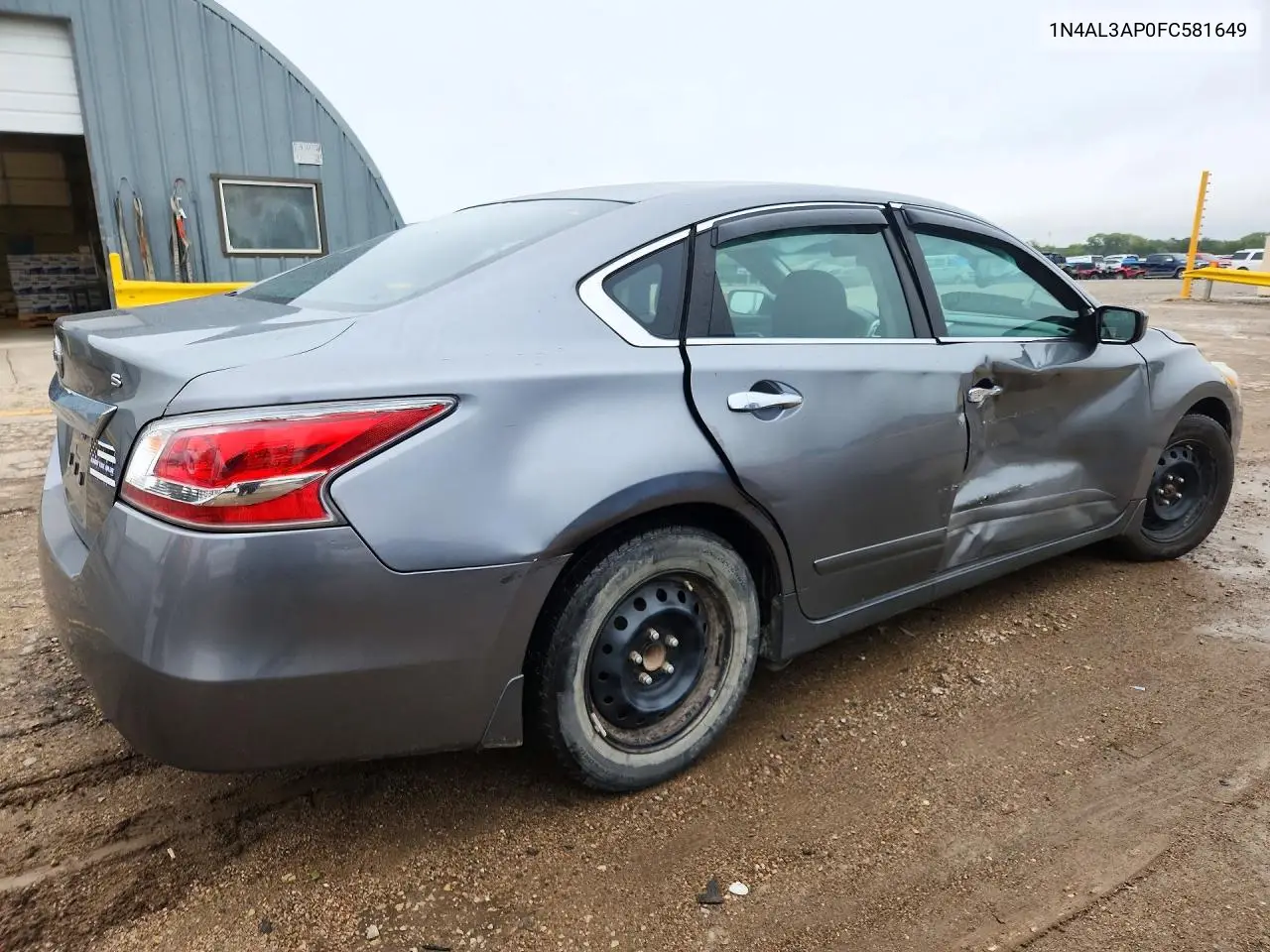 2015 NISSAN ALTIMA VIN 1N4AL3AP0FC581649 — фото 3