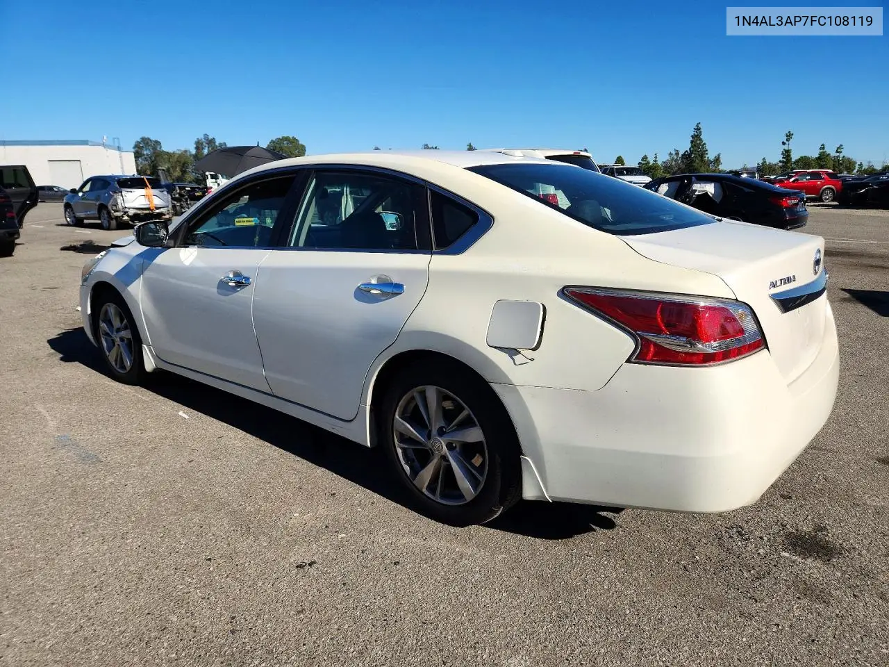 2015 NISSAN ALTIMA VIN 1N4AL3AP7FC108119 — фото 2