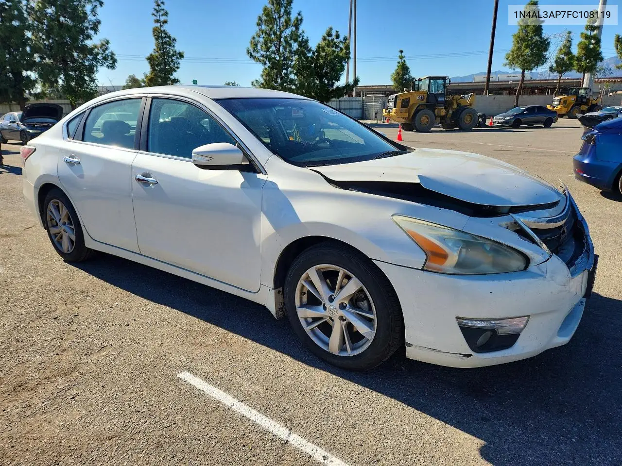 2015 NISSAN ALTIMA VIN 1N4AL3AP7FC108119 — фото 4