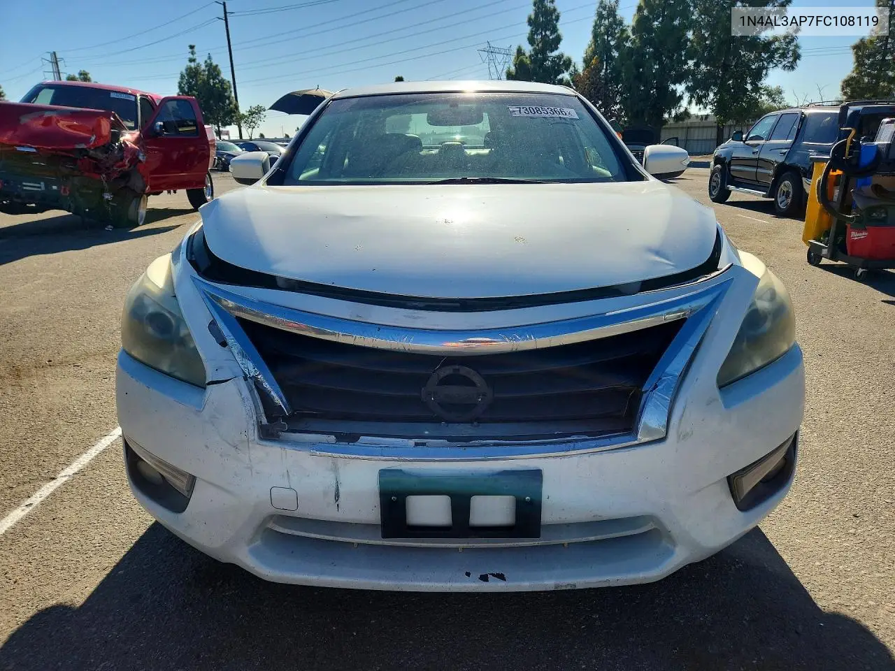 2015 NISSAN ALTIMA VIN 1N4AL3AP7FC108119 — фото 5