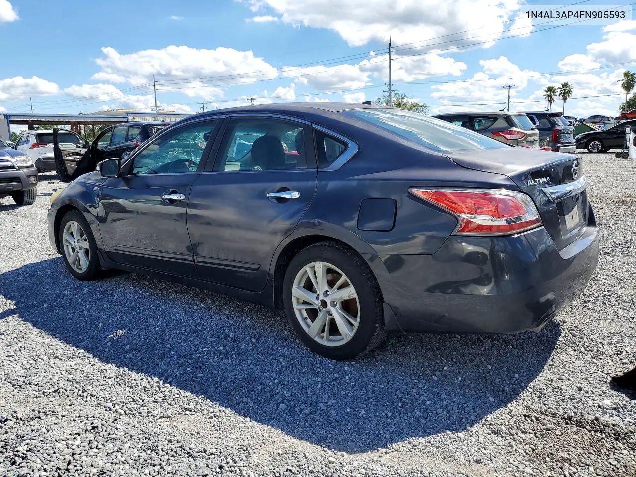 2015 NISSAN ALTIMA VIN 1N4AL3AP4FN905593 — фото 2