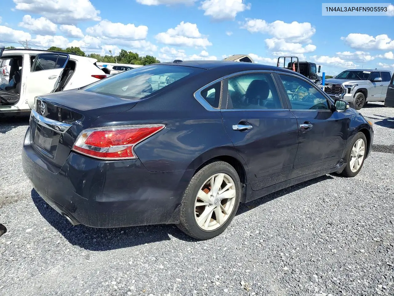 2015 NISSAN ALTIMA VIN 1N4AL3AP4FN905593 — фото 3