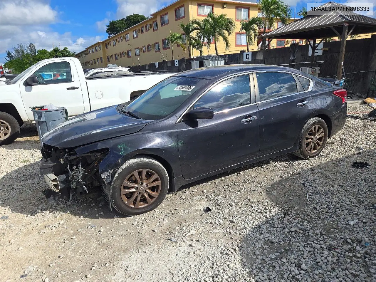 NISSAN ALTIMA 2015, VIN 1N4AL3AP7FN898333