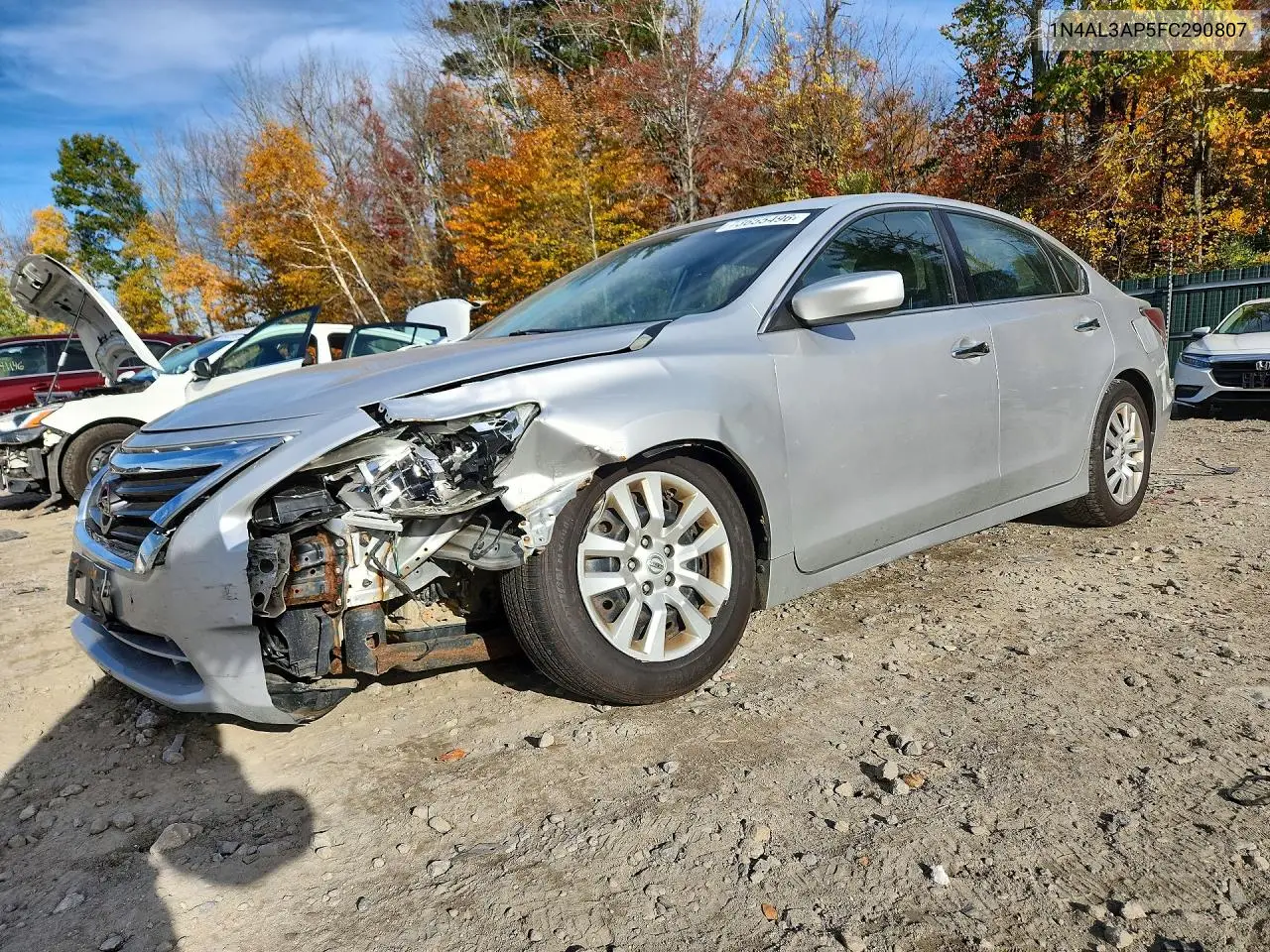 NISSAN ALTIMA 2015, VIN 1N4AL3AP5FC290807