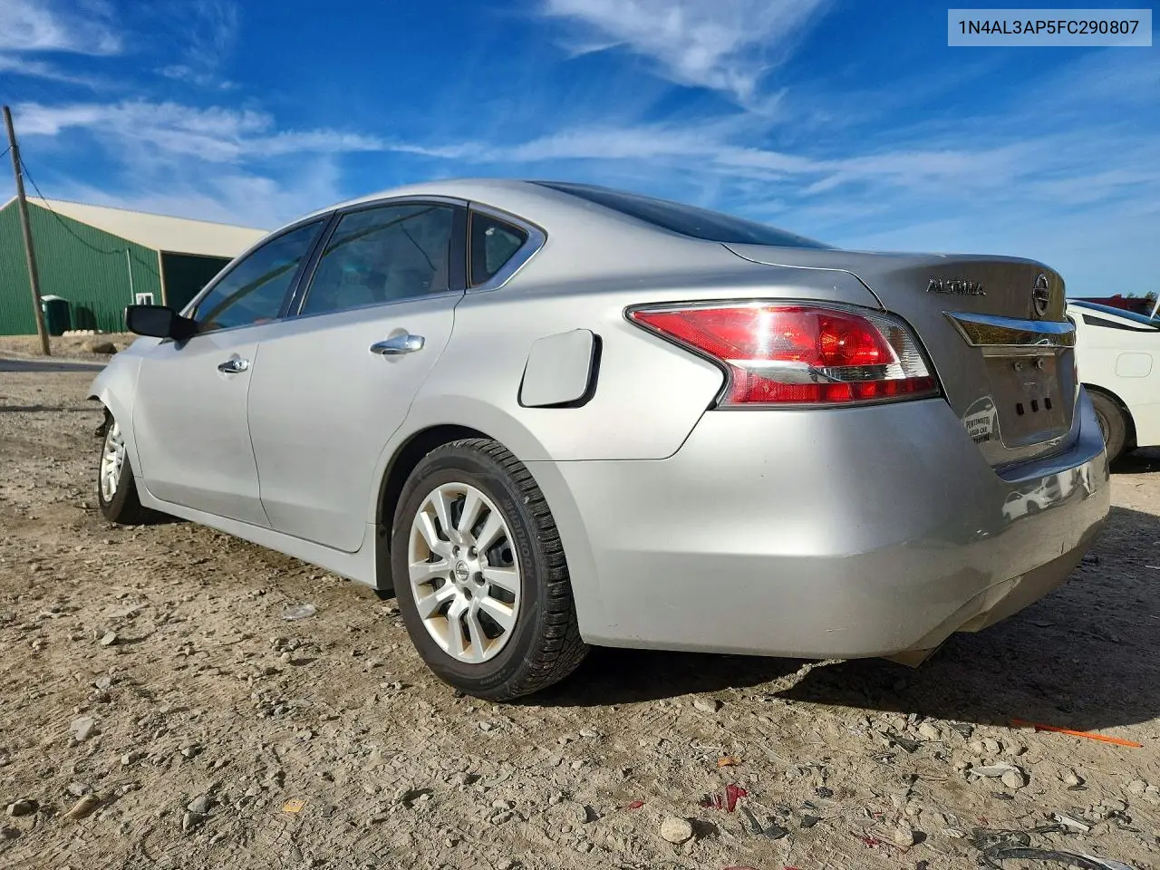 2015 NISSAN ALTIMA VIN 1N4AL3AP5FC290807 — фото 2