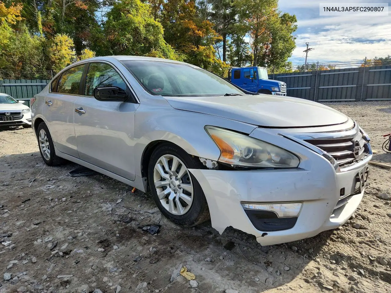 2015 NISSAN ALTIMA VIN 1N4AL3AP5FC290807 — фото 4