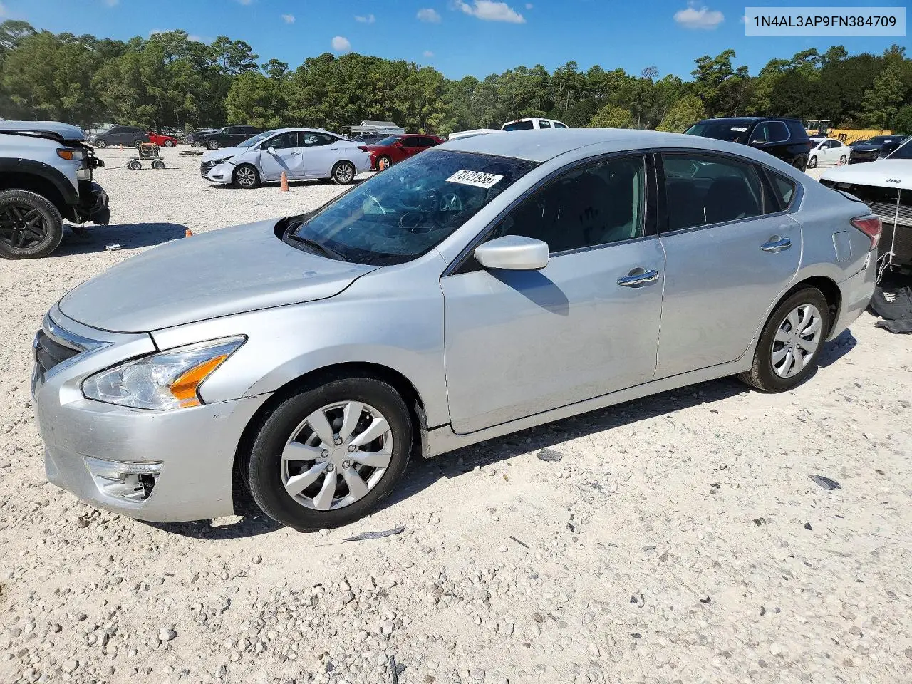 NISSAN ALTIMA 2015, VIN 1N4AL3AP9FN384709