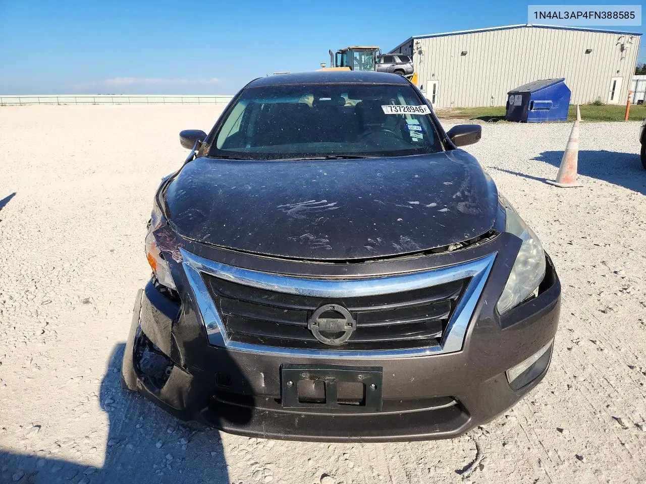 2015 NISSAN ALTIMA VIN 1N4AL3AP4FN388585 — фото 5