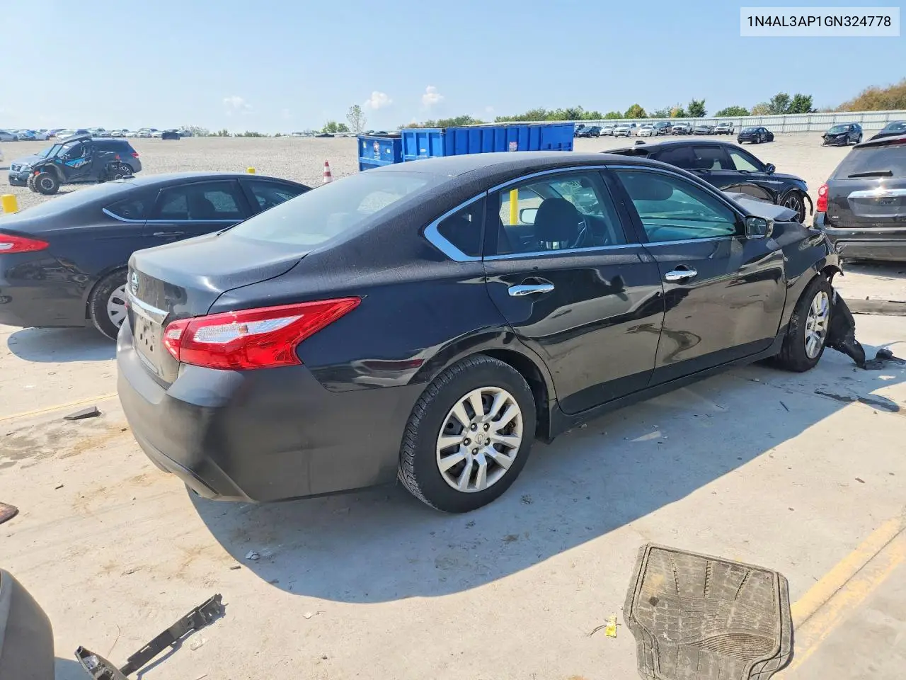 2016 NISSAN ALTIMA VIN 1N4AL3AP1GN324778 — фото 3