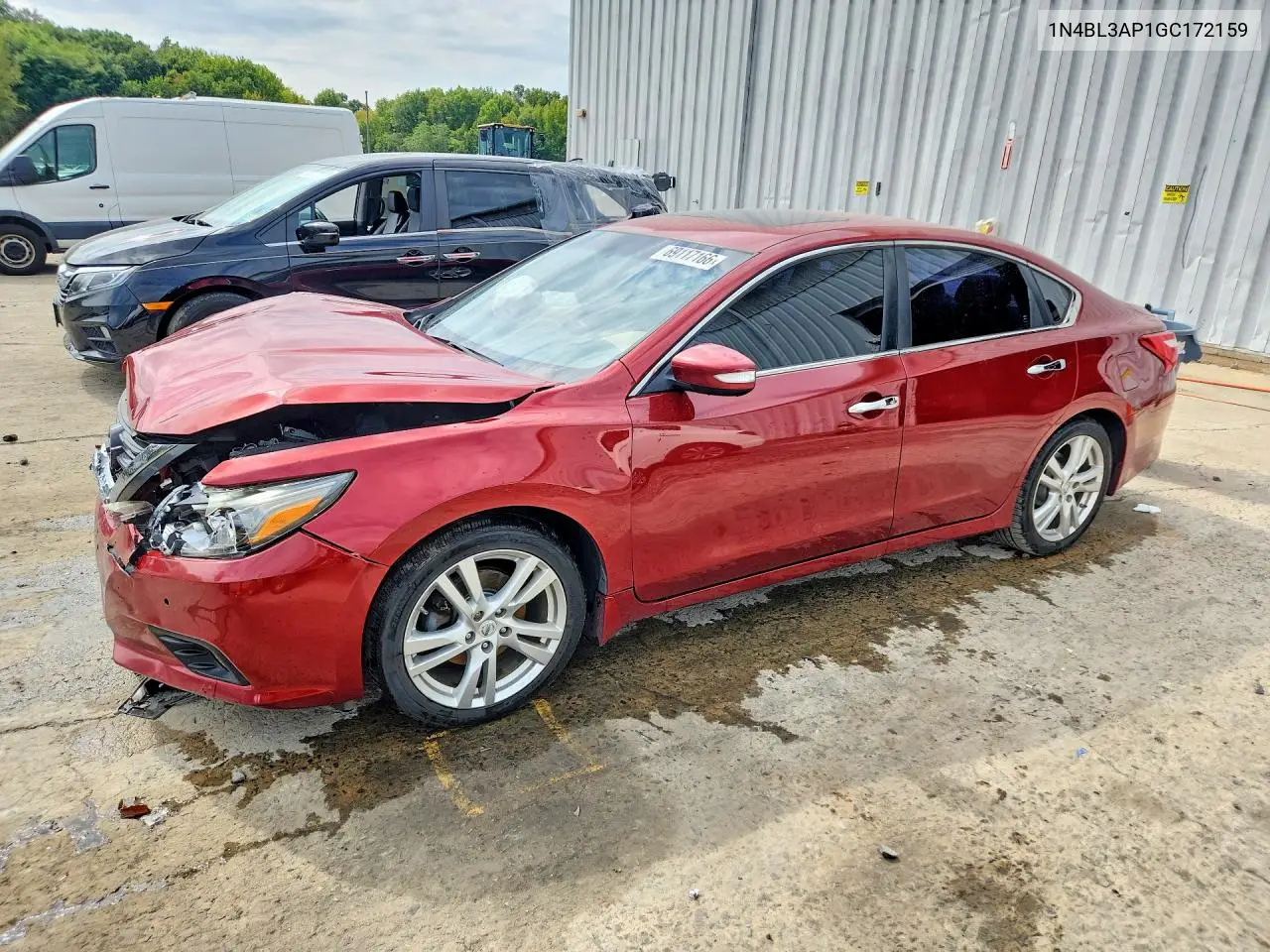 NISSAN ALTIMA 2016, VIN 1N4BL3AP1GC172159