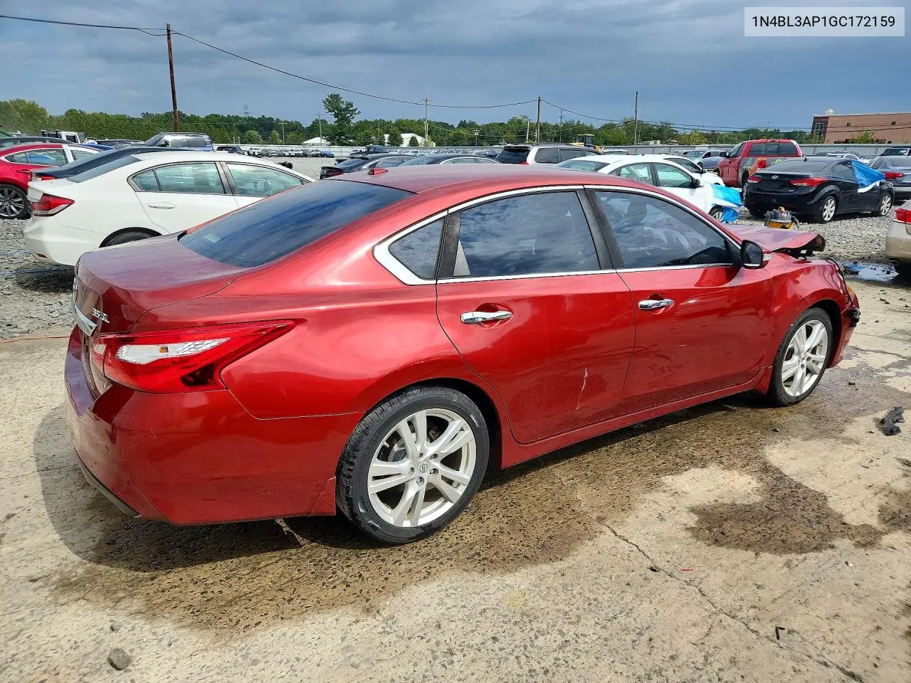 2016 NISSAN ALTIMA VIN 1N4BL3AP1GC172159 — фото 3