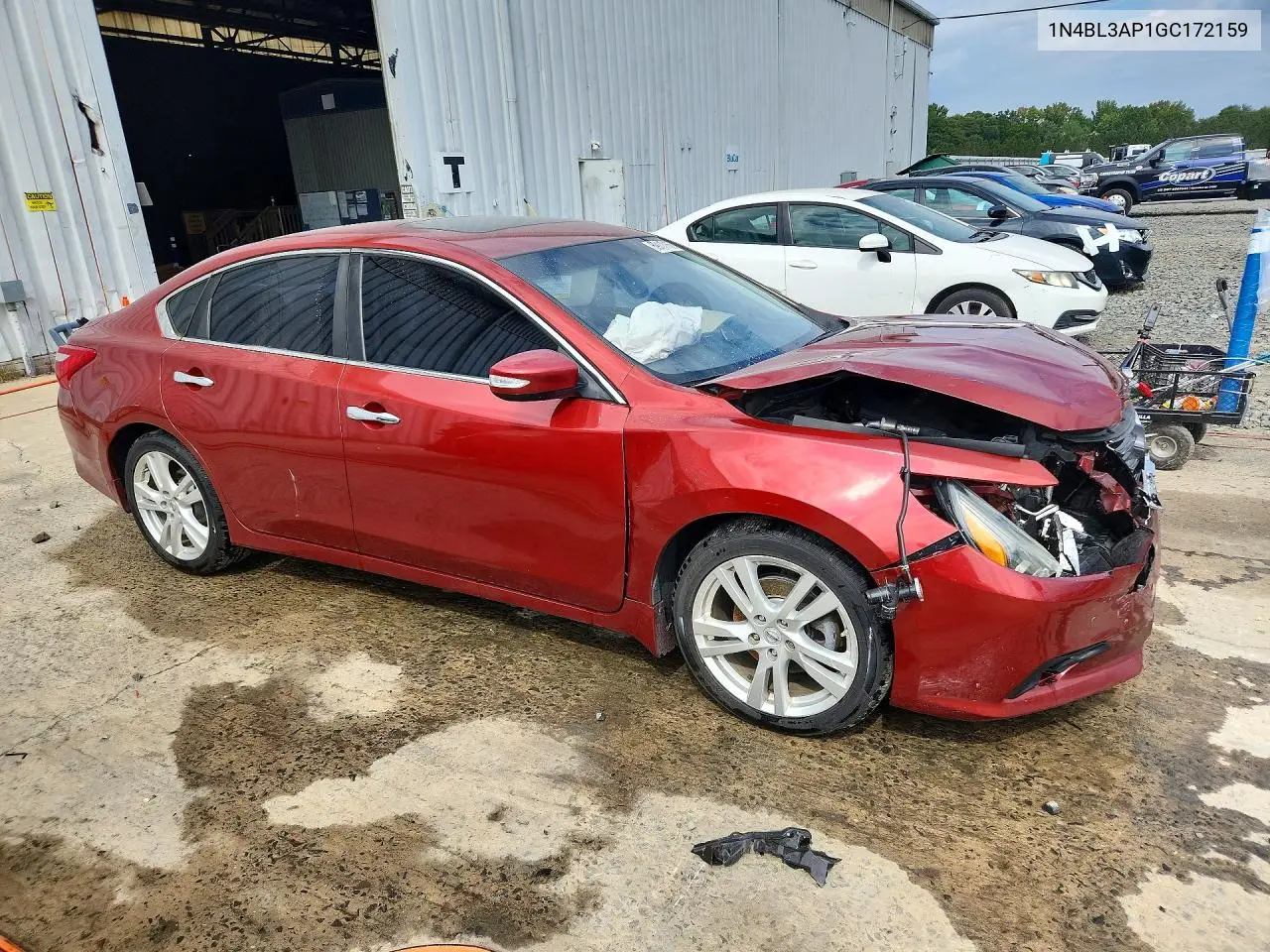 2016 NISSAN ALTIMA VIN 1N4BL3AP1GC172159 — фото 4