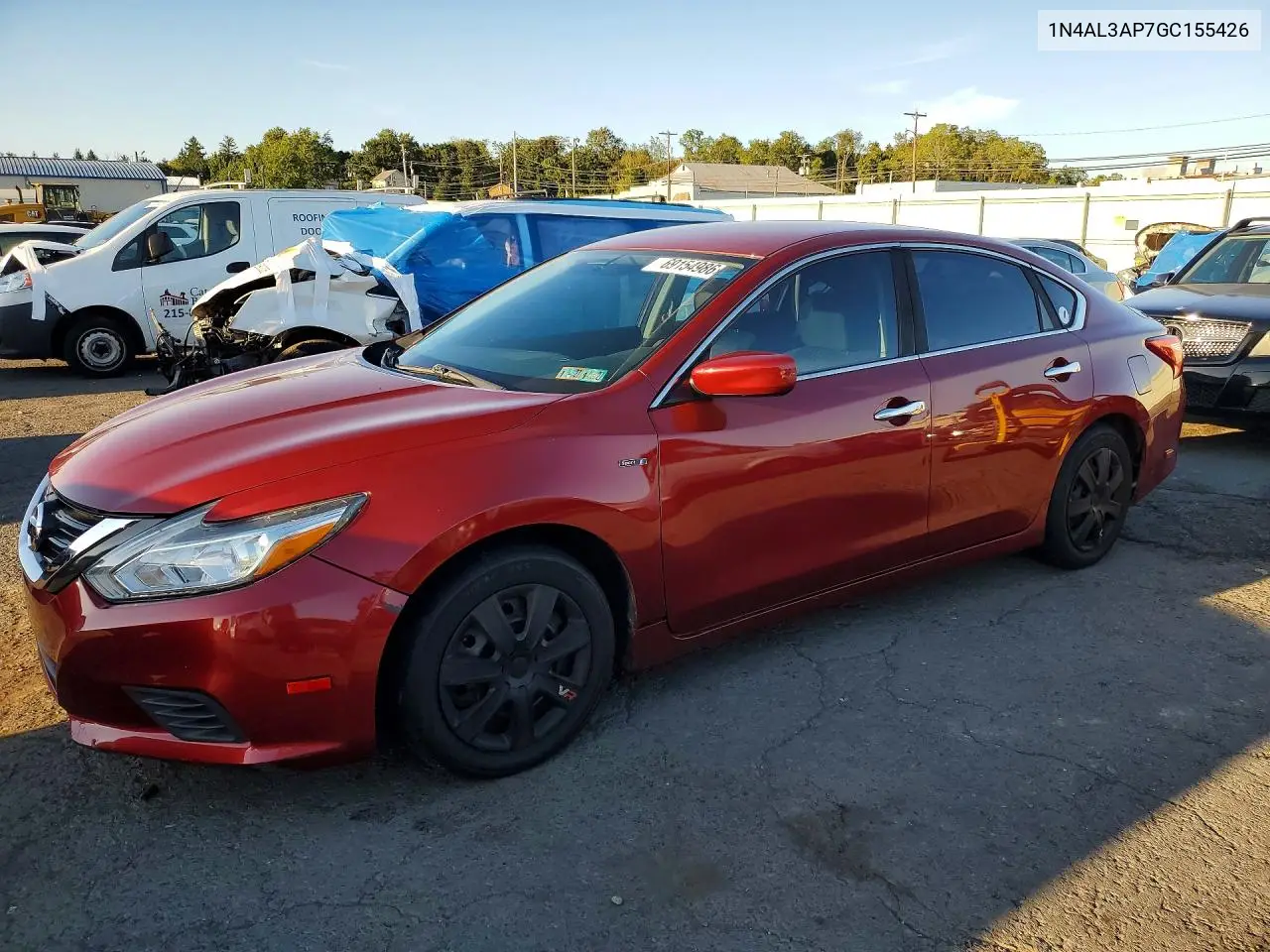 NISSAN ALTIMA 2016, VIN 1N4AL3AP7GC155426