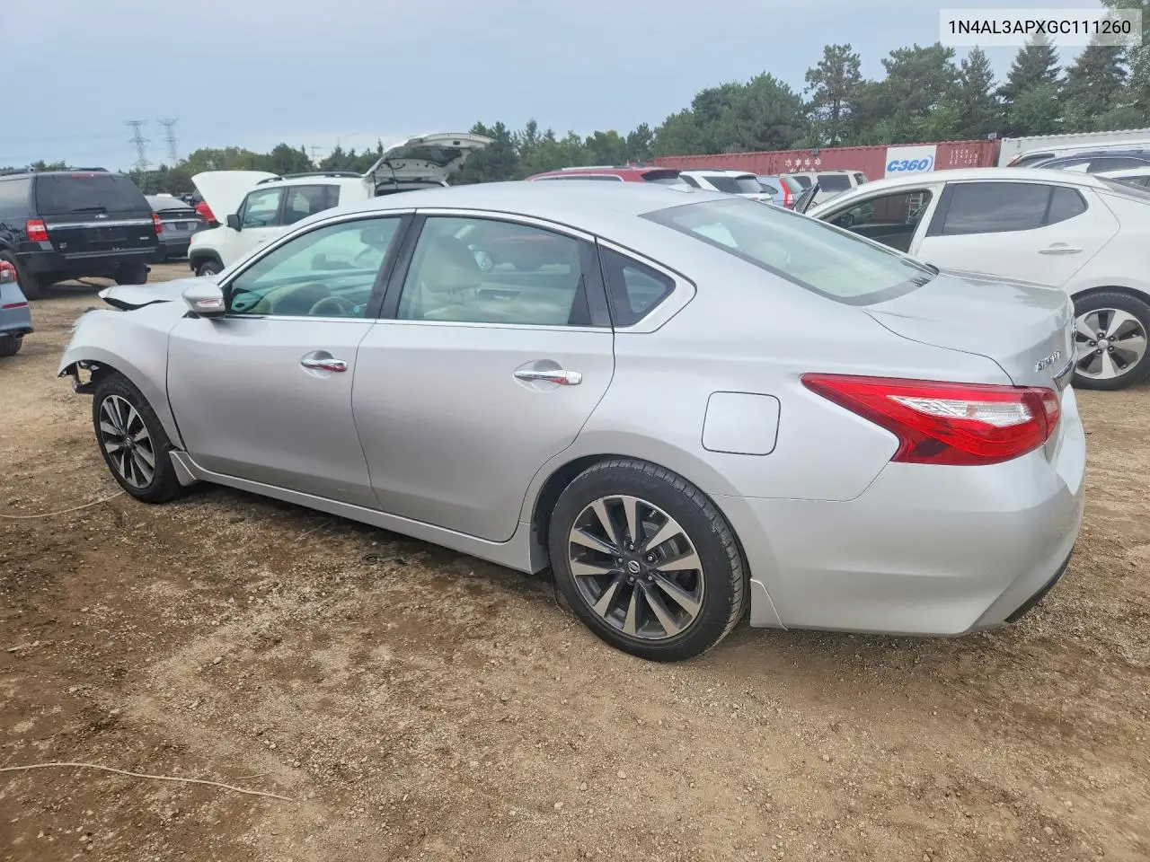 2016 NISSAN ALTIMA VIN 1N4AL3APXGC111260 — фото 2