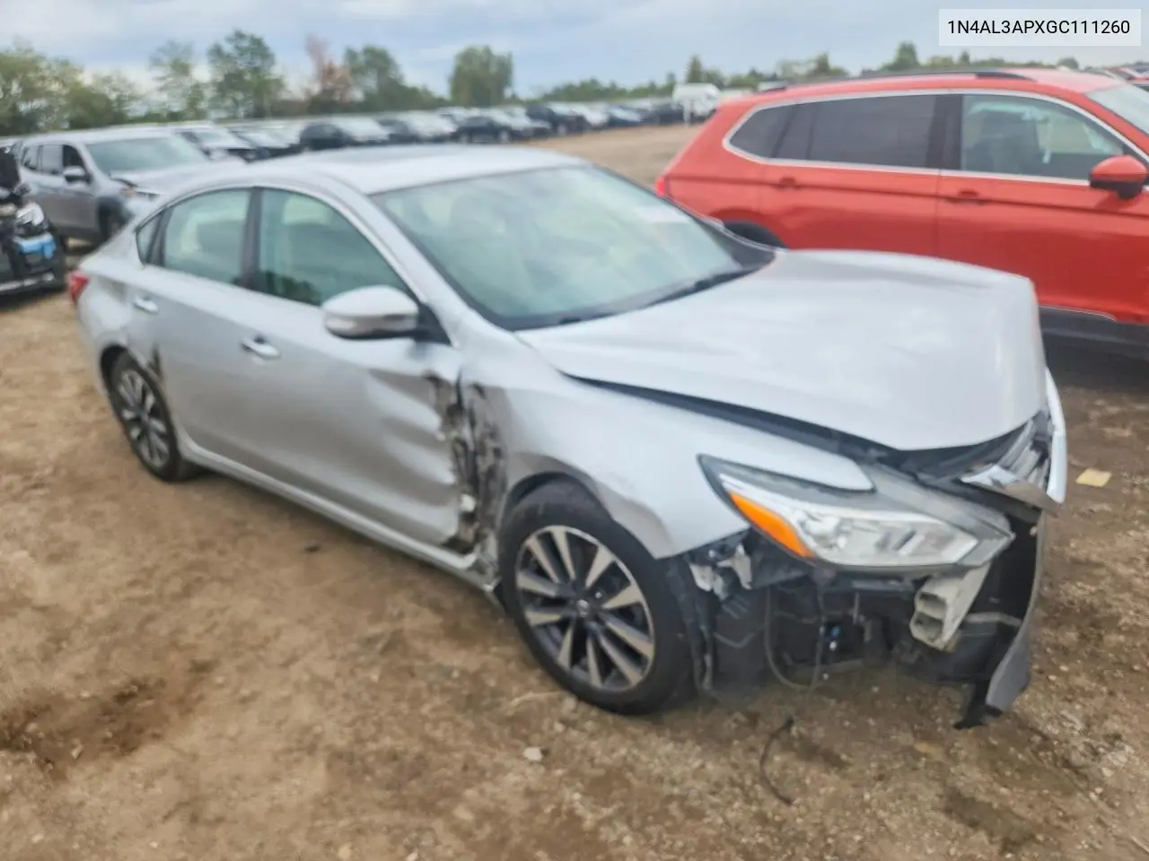 2016 NISSAN ALTIMA VIN 1N4AL3APXGC111260 — фото 4
