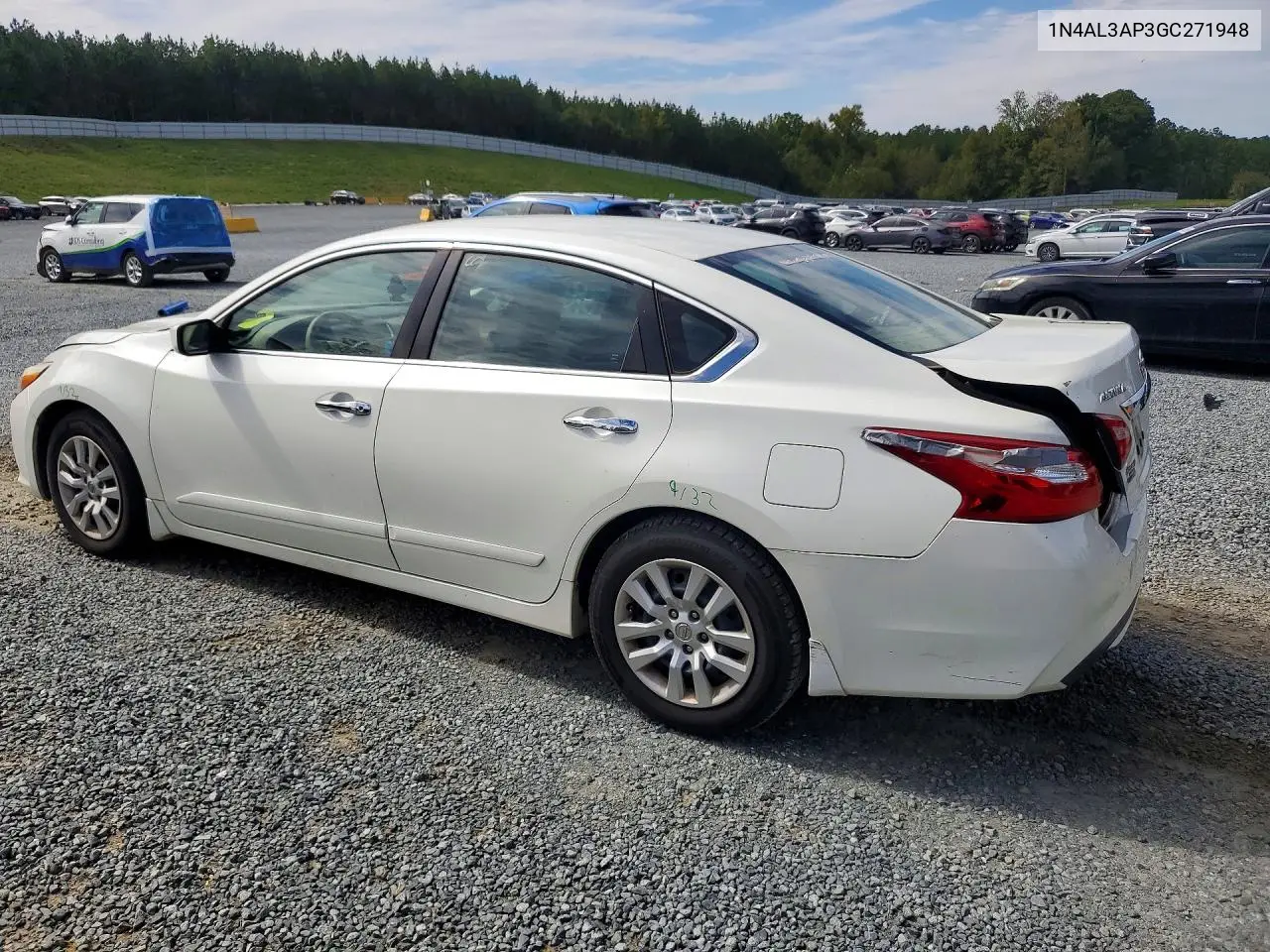 2016 NISSAN ALTIMA VIN 1N4AL3AP3GC271948 — фото 2